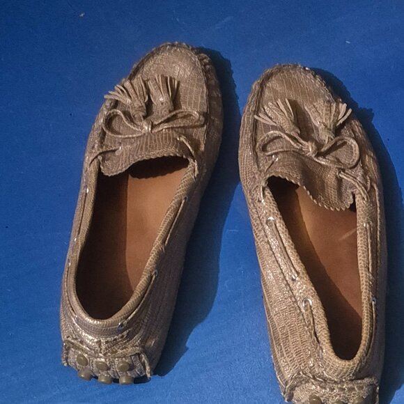 Coach Leather Slip-In Shoes - Picture 1 of 7